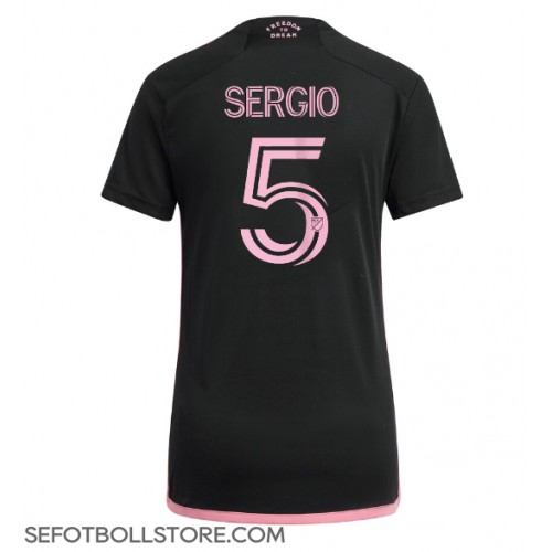 Inter Miami Sergio Busquets #5 Replika Bortatröja Dam 2024-25 Kortärmad